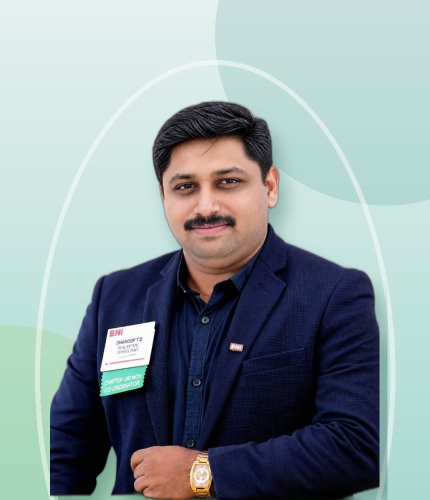 Dhanoop T. D., founder of Diligent Real Estate and Developers